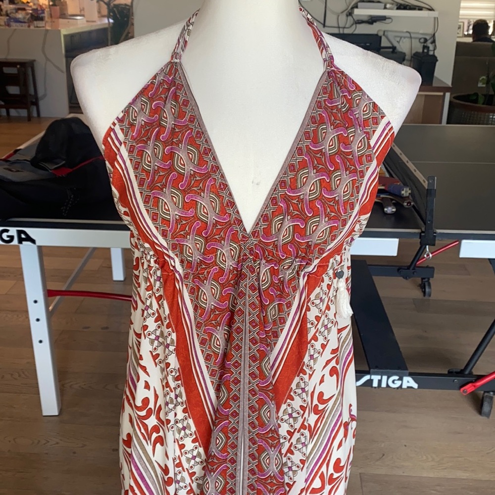 Z & L Europe Floral Maxi Dress